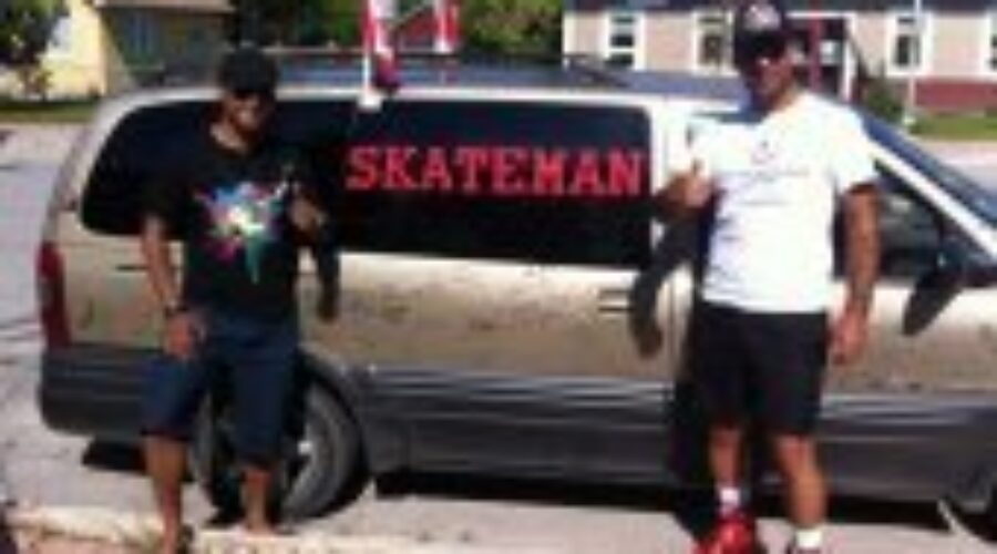 “Skateman” Makes A Stop In Dryden