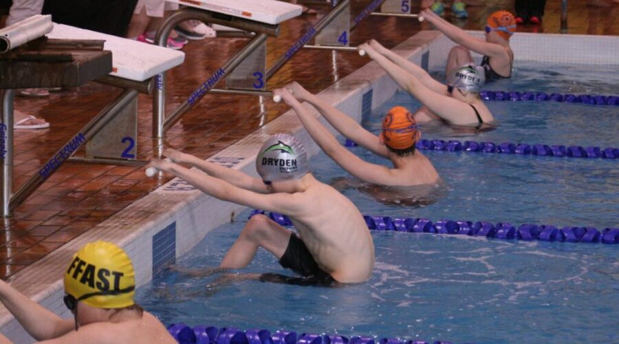 Local Swimmers Make A ‘Splash’ At Dryden Meet