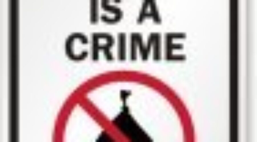 MNR Out With Warning About Illegal Dumping