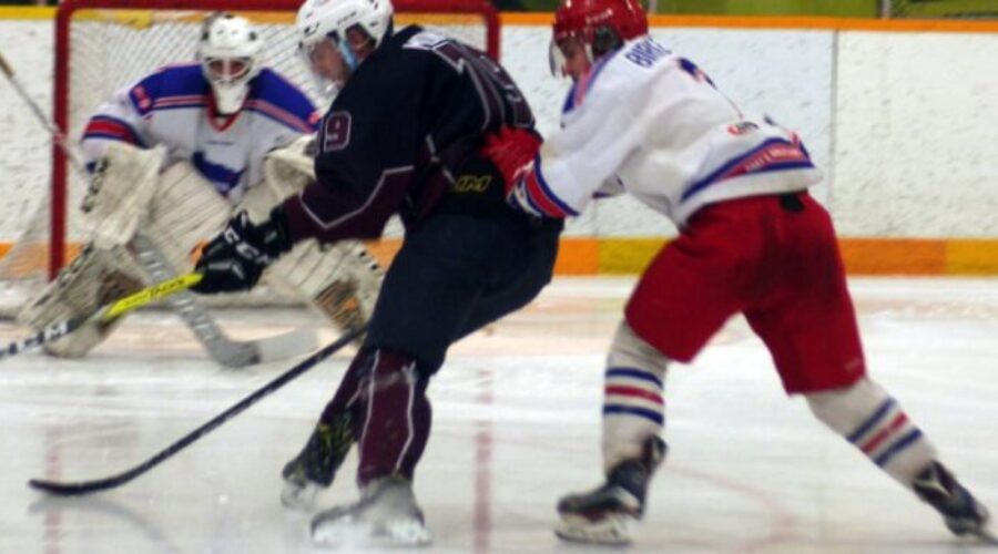 Ice Dogs Move Into First Place