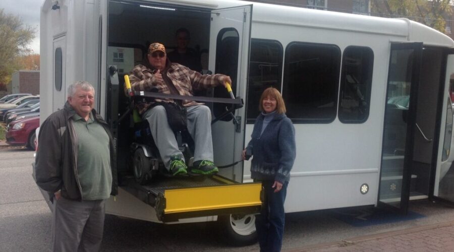 New-Handi-Transit-Van.-October-2015 Handi-Transit Makes A Return To Dryden