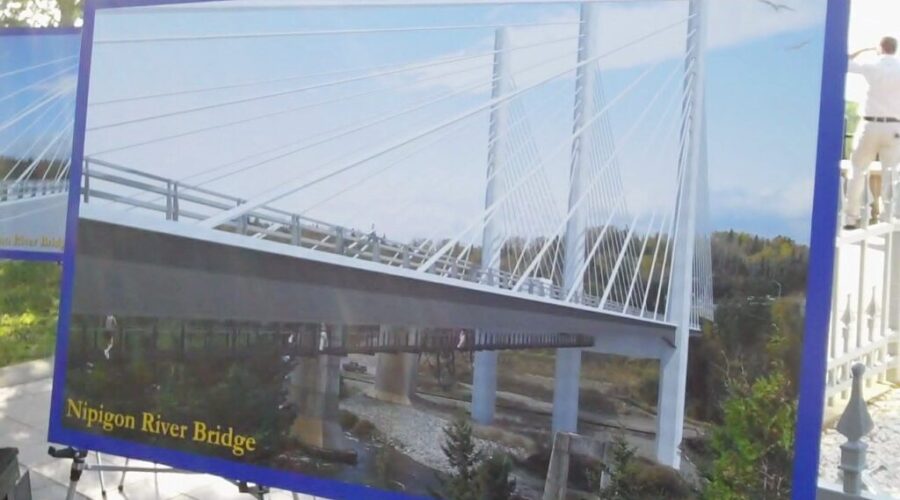 Nipigon Bridge Now Complete