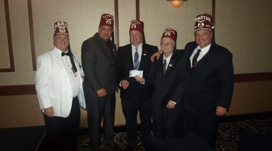 Donation From Sioux Lookout Shriners