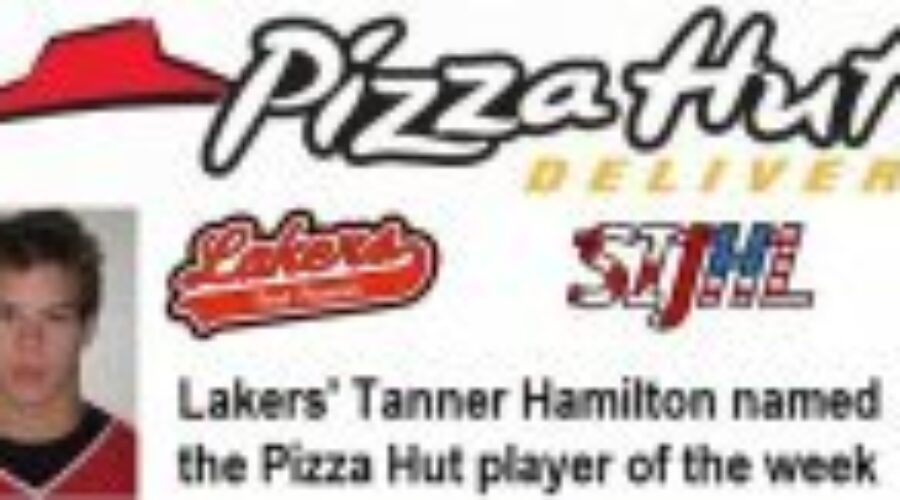 Laker Goalie SIJHL Player Of The Week