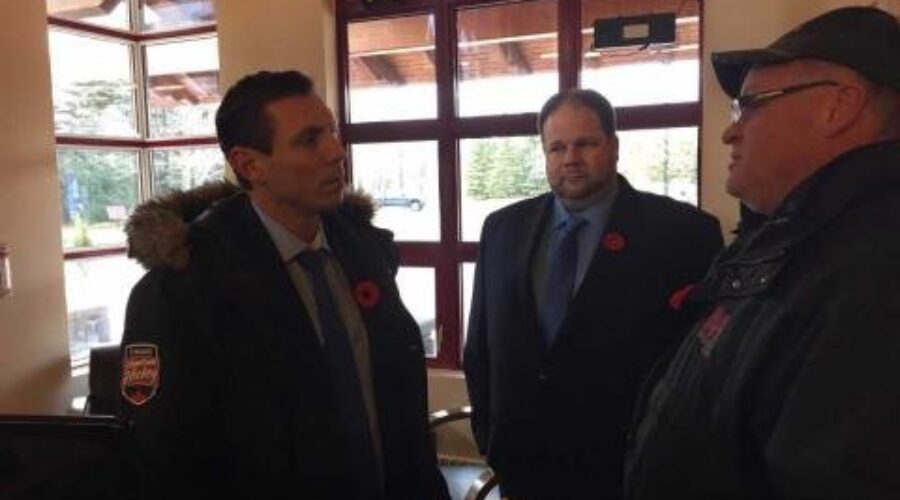 PC Leader Discusses Business, Red Tape And College Strike