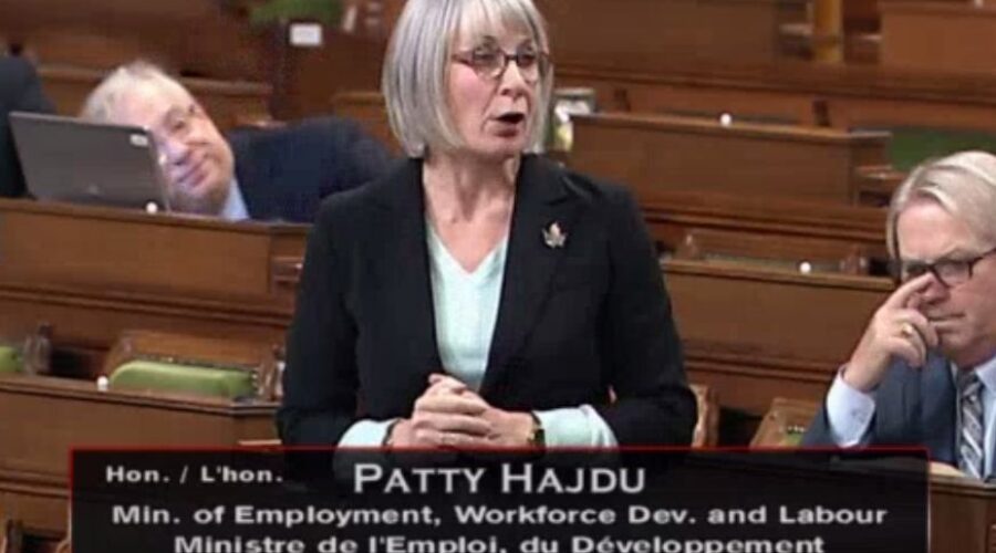 Patty-Hadju-govt-of-Canada-video Back To Work Legislation Tabled