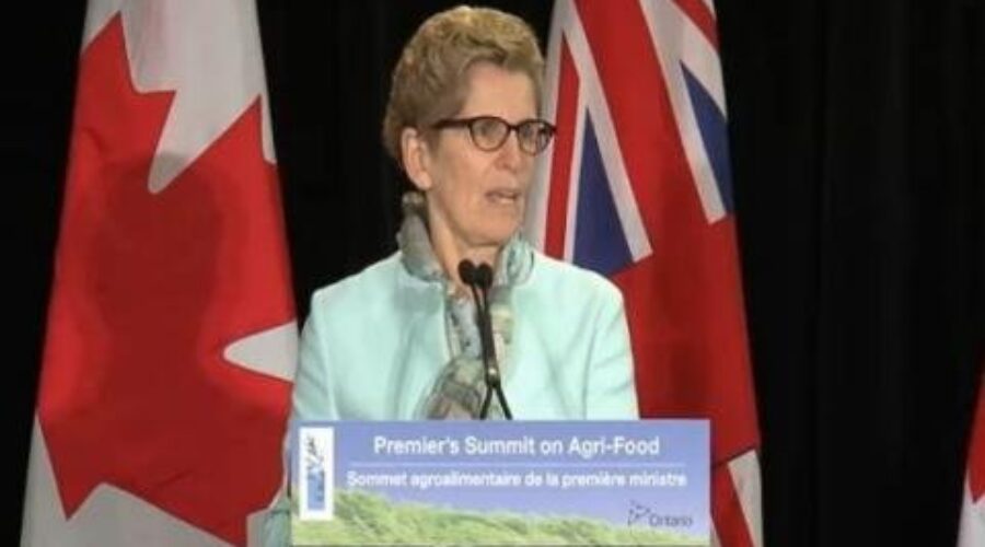 Premier20Kathleen20Wynne20on20Agri-Food20growth202014 Premier Looking For Advice On Agri-Food Industry