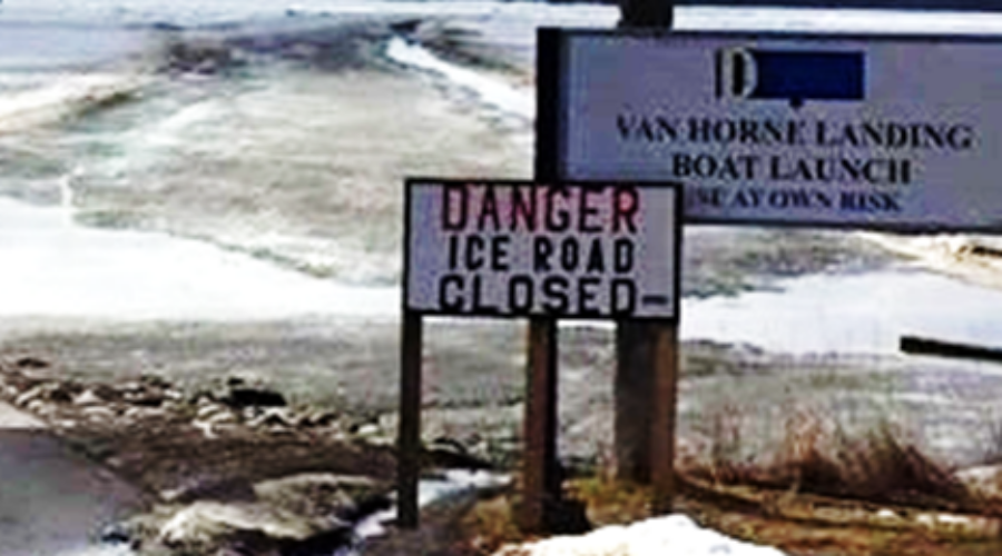 Dryden Ice Road Now Closed; Shacks Must Be Removed By March 21st