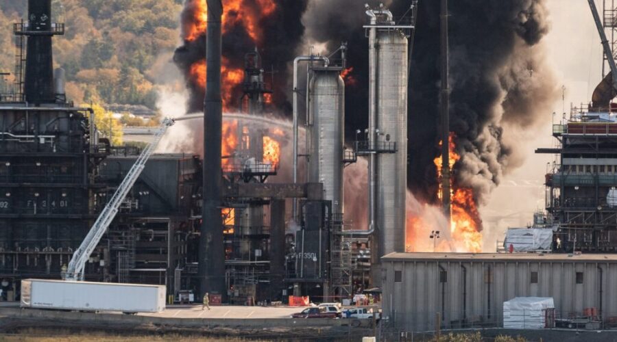 Refinery-fire-courtesy-of-Joe-Comeau Irving Oil: ‘All Employees and Contractors Accounted For’