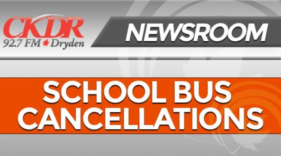 School Buses Cancelled For Thursday