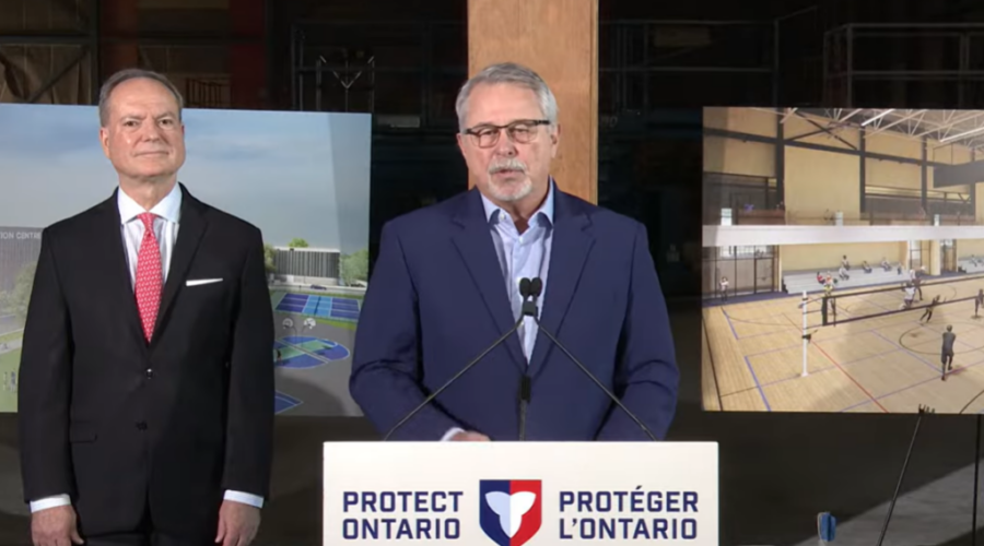 Neil Lumsden Apr 1 2026 Province expands grant program for sports and recreation facilities