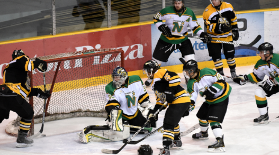 North Stars Rally To Beat Miners