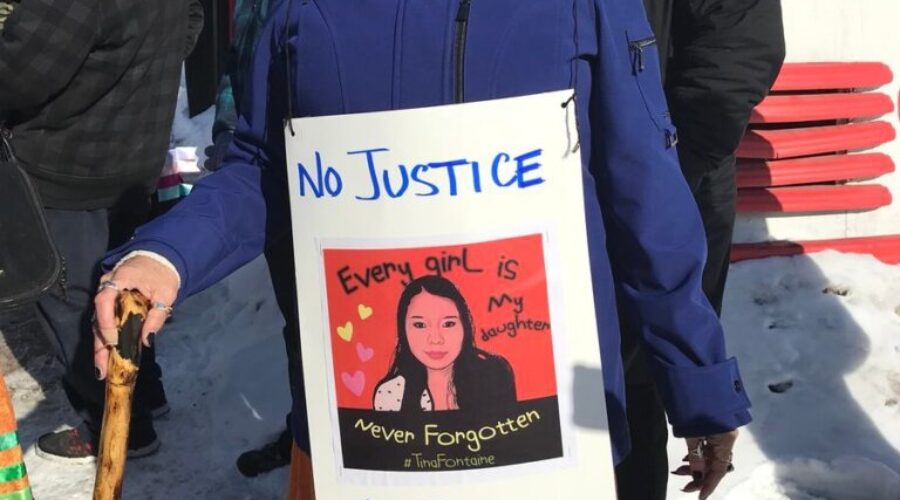 Rally For Tina Fontaine Held In Kenora