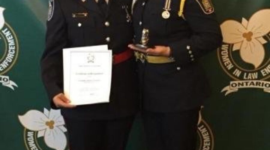 Tkachyk2020Szachury20OWLE20Awards Inspector Tkachyk Honoured To Be Recognized