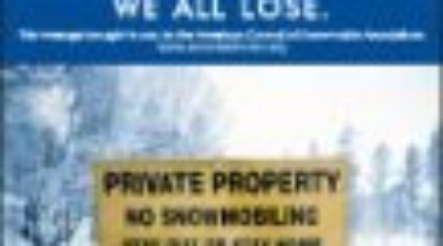 Sledders Asked To Avoid Private Land