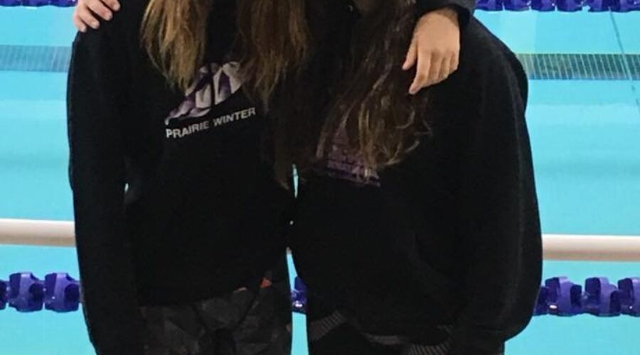 Victoria-Owen-and-Jordan-Chwastyk Dryden Dolphins End Swim Season On A High Note