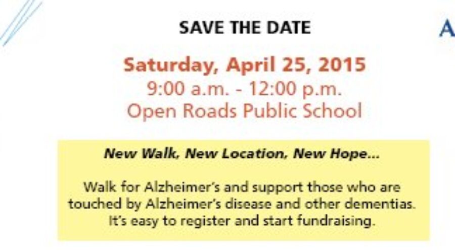 Alzheimer’s Society ‘Make Memories Matter’ Walk