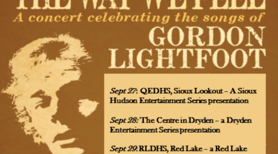 Gordon Lightfoot Tribute Concert Series Hits Northwestern Ontario