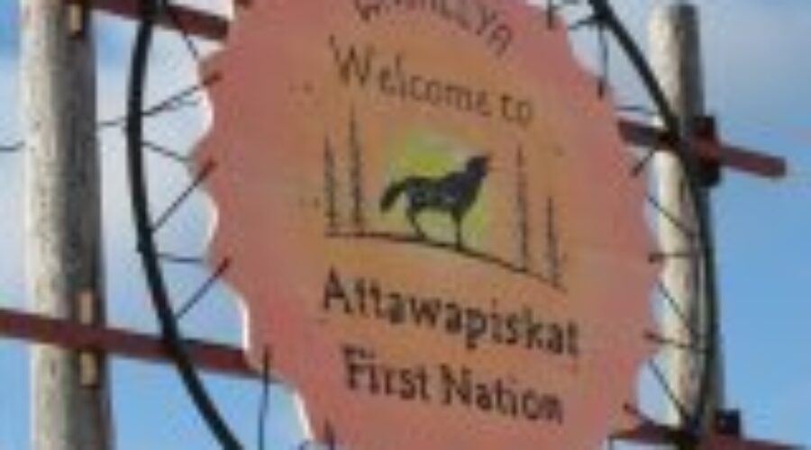 A Group Of People Fly Back To Attawapiskat