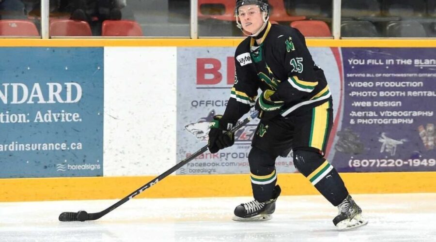 Kyle Auger SIJHL Player Of The Week