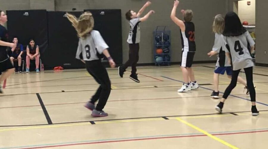 Dryden Hosts Youth Basketball Exhibition With Red Lake