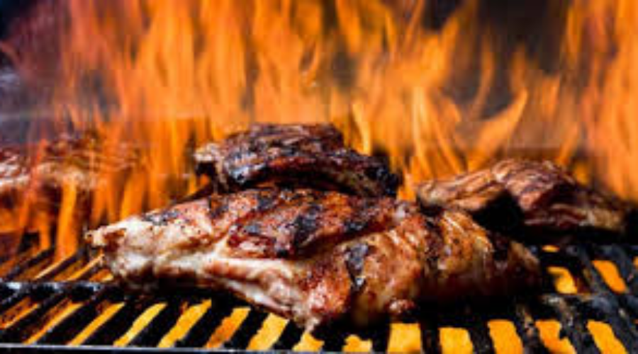Battle Of The Sexes At The Grill