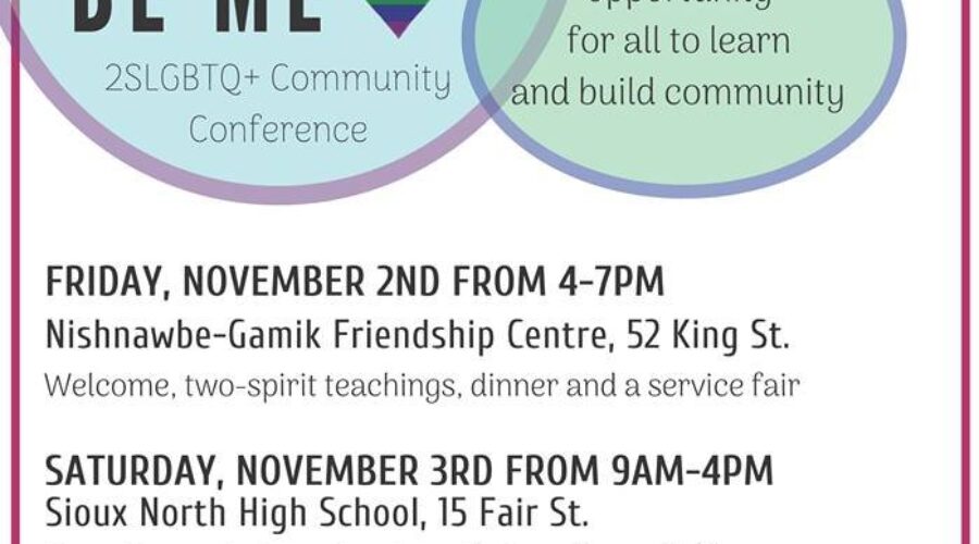 befree1 Sioux Lookout Hosting LGBTQ+ Conference