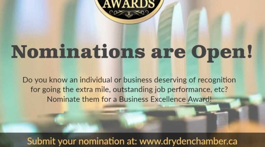 Nominate Now For Dryden Business Awards
