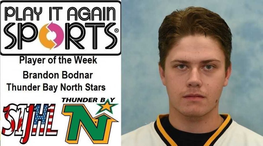 Brandon Bodnar Named SIJHL Player Of The Week