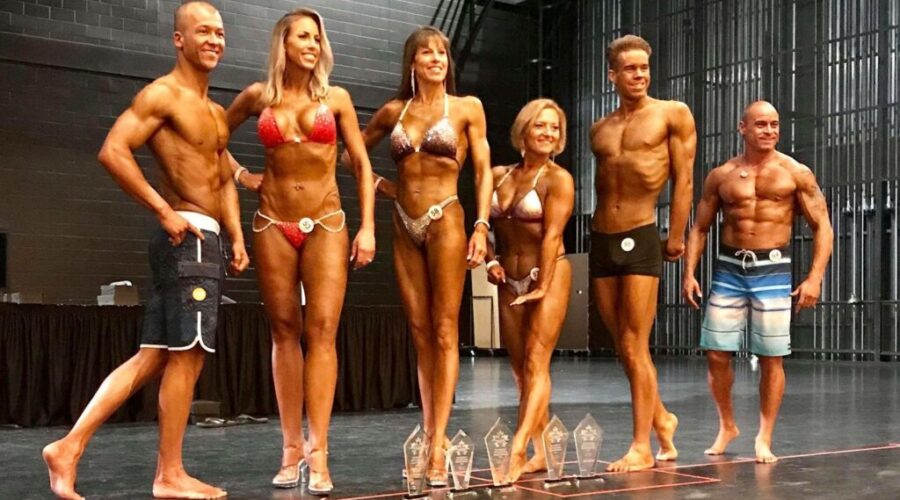 Dryden Bodybuilders Flex Their Muscles