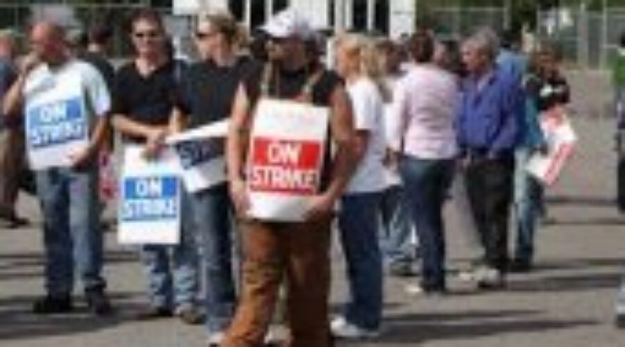 Bombardier Strike Continues