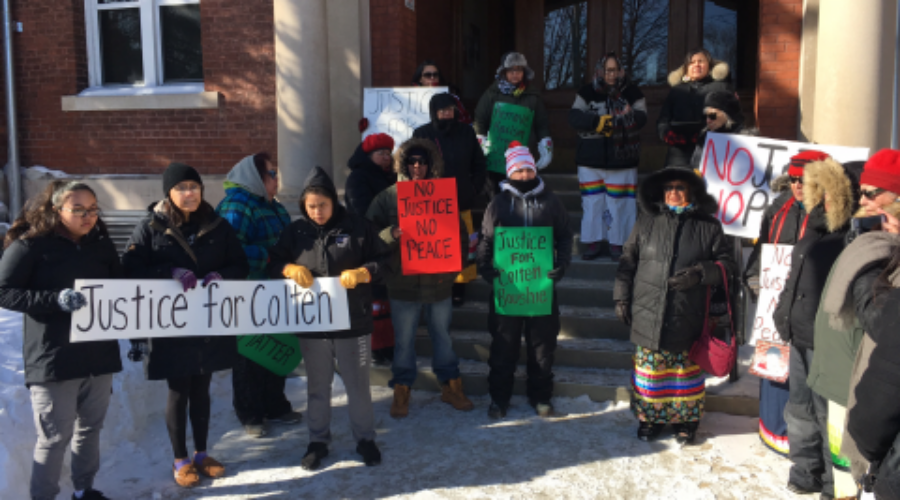 “Justice For Colten” Rallying Cry At March In Kenora