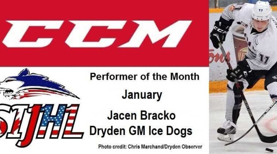 Jacen Bracko Repeats As SIJHL Player Of The Month