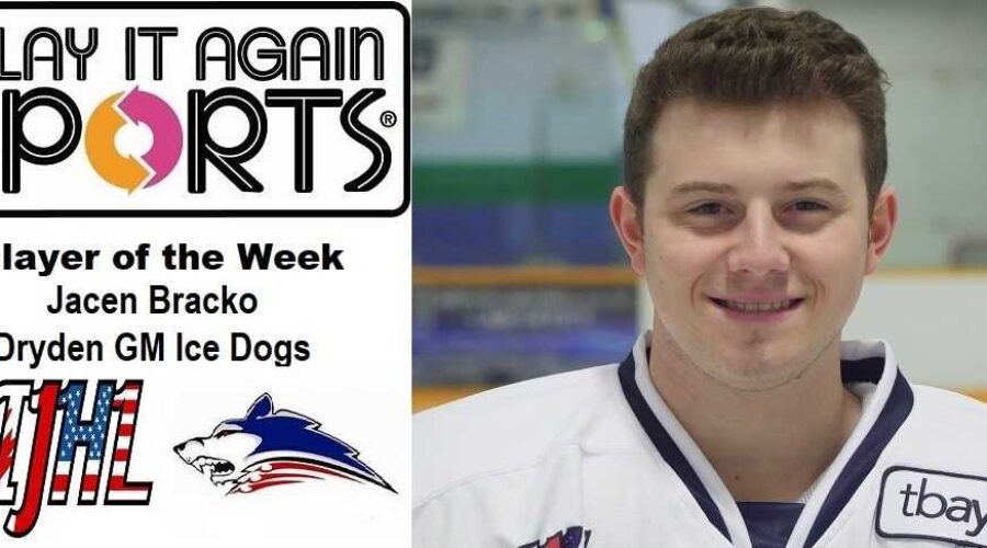 Jacen Bracko Named SIJHL Player Of The Week