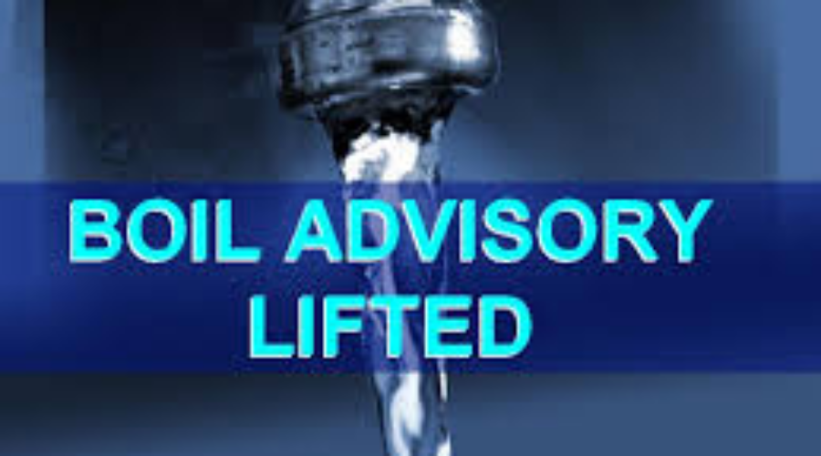 bwaterlift Boil Water Advisory Lifted