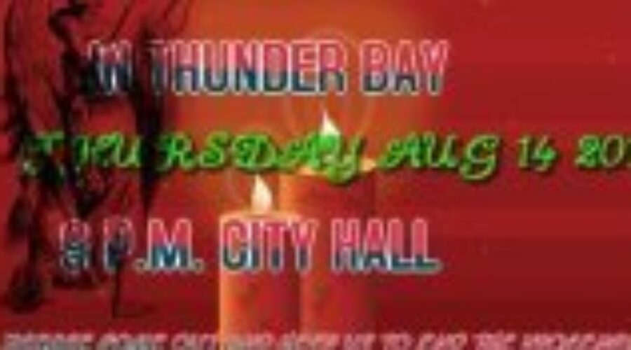 Vigil For 8 Year Old Thunder Bay Girl Tomorrow