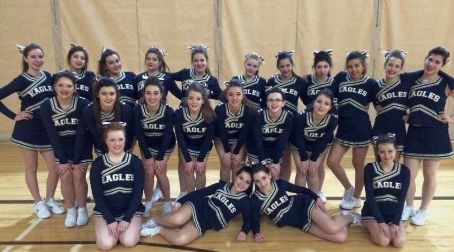 Eagles Finish Second At Cheerleading Competition
