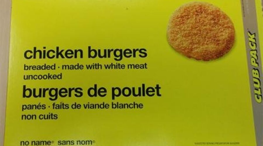 No Name and Compliments Chicken Products Recalled