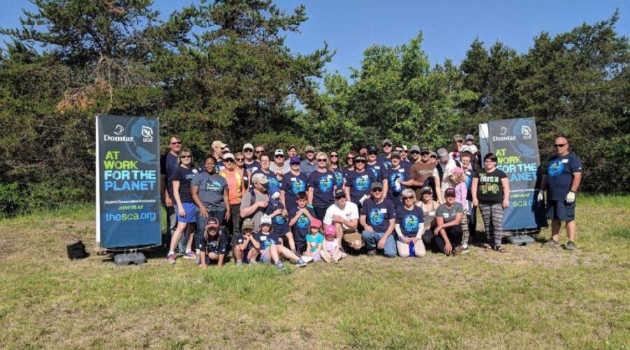 clean1 Domtar And Dryden Clean Up Lions Park