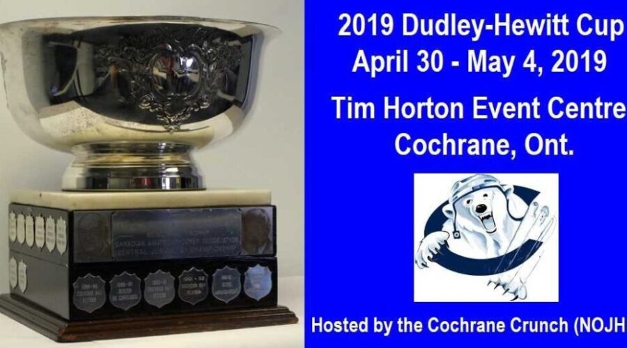 Cochrane Selected As 2019 Host Of Dudley Hewitt Cup