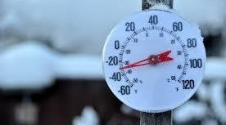 Thermometer Confirms February Unusually Cold