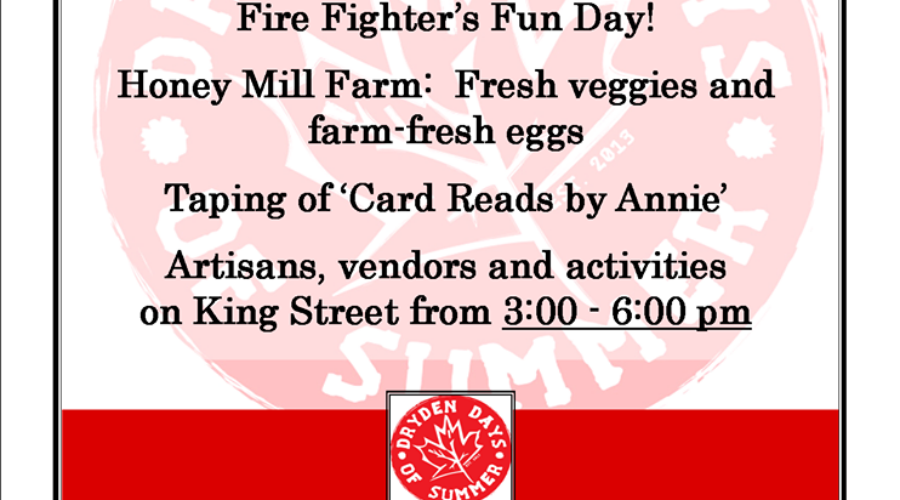 Dryden Days Of Summer Returns