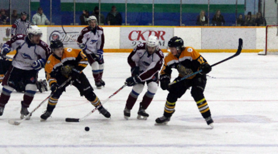 Ice Dogs Open Season With Big Win