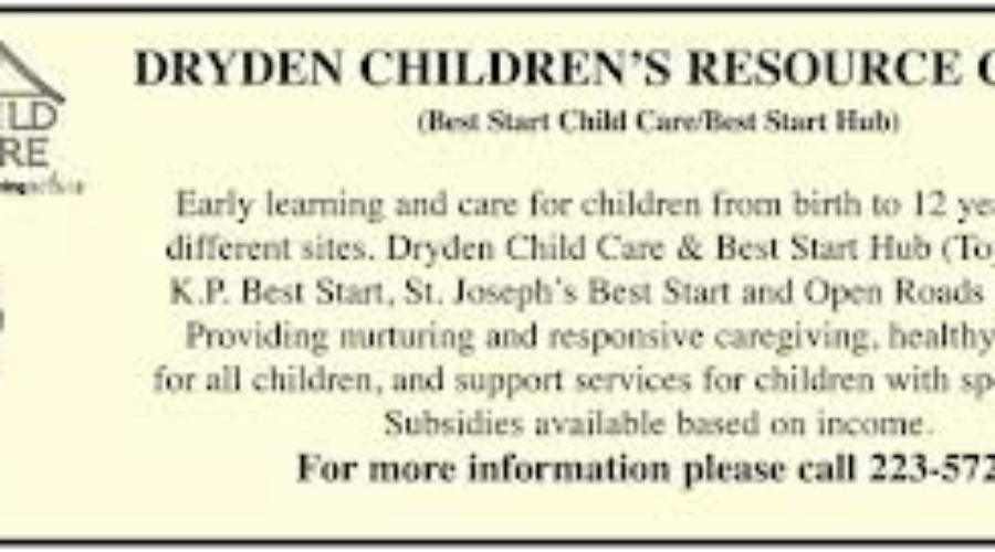 drydenchild Child Care Changes Could Be On The Horizon In Dryden