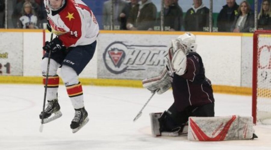 Ice Dogs Open Dudley With Big Win