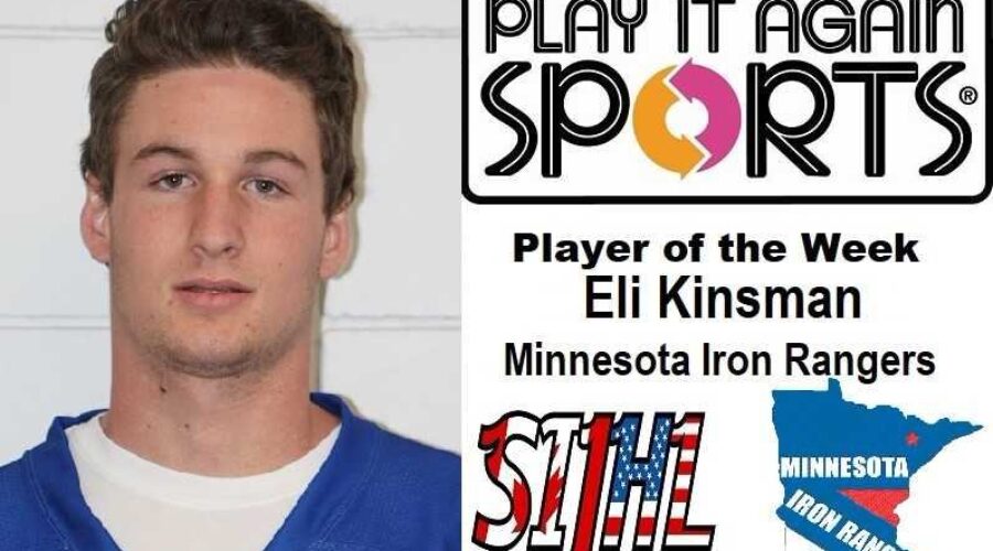 Minnesota Forward Named SIJHL Player Of The Week
