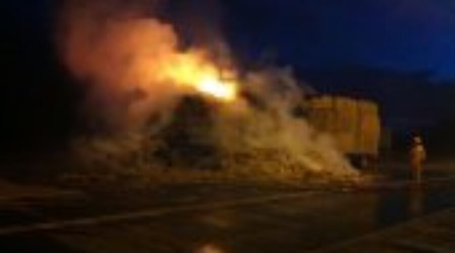 Vehicle Fire On Highway 17 Near Kenora