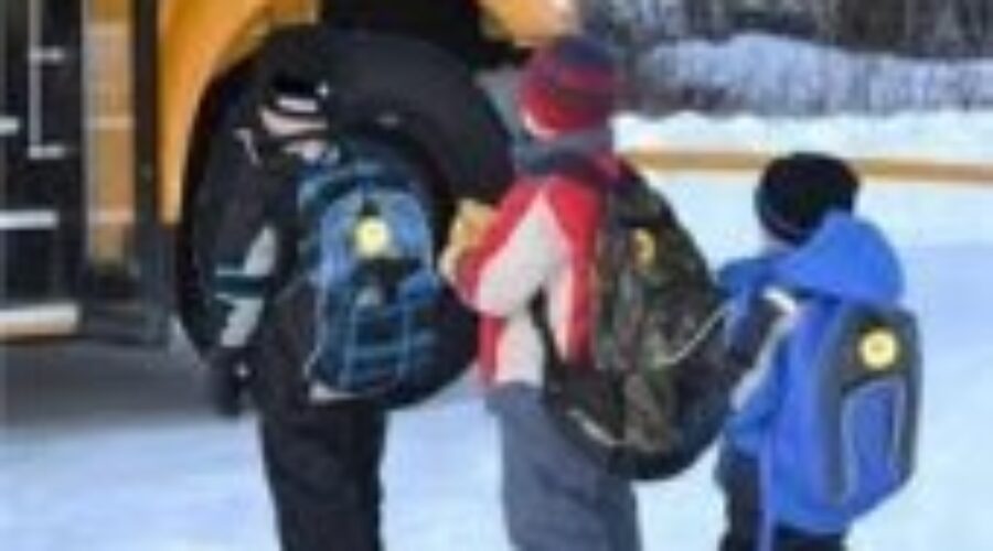feb20 School Buses Grounded; Two Schools Closed