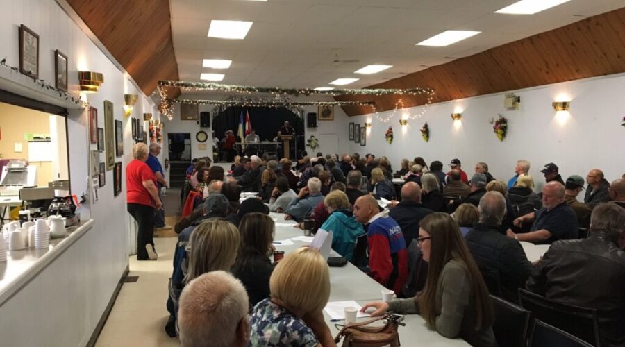 Residents Gather To Discuss Opposition To Barclay Fire Hall Closure