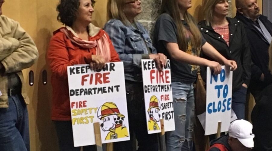 Emotional Plea To Keep Fire Hall Open; City Agrees To Delay Any Decision